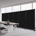 Room Divider 6FT Portable Folding Privacy Screen 6-Panel - Stable