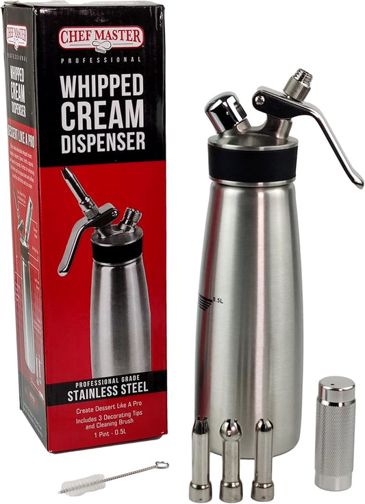 Chef-Master 90078 Cream Dispenser - Whip up Perfect Treats!