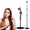 Hands Free Hair Dryer Stand Holder - Rotatable Adjustable Height Stand