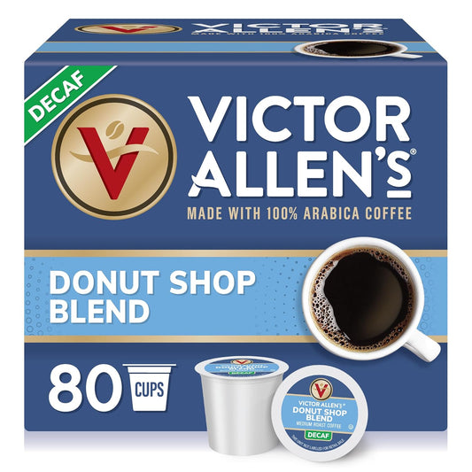 Medium Roast Decaf Pods for Keurig - 80 Count