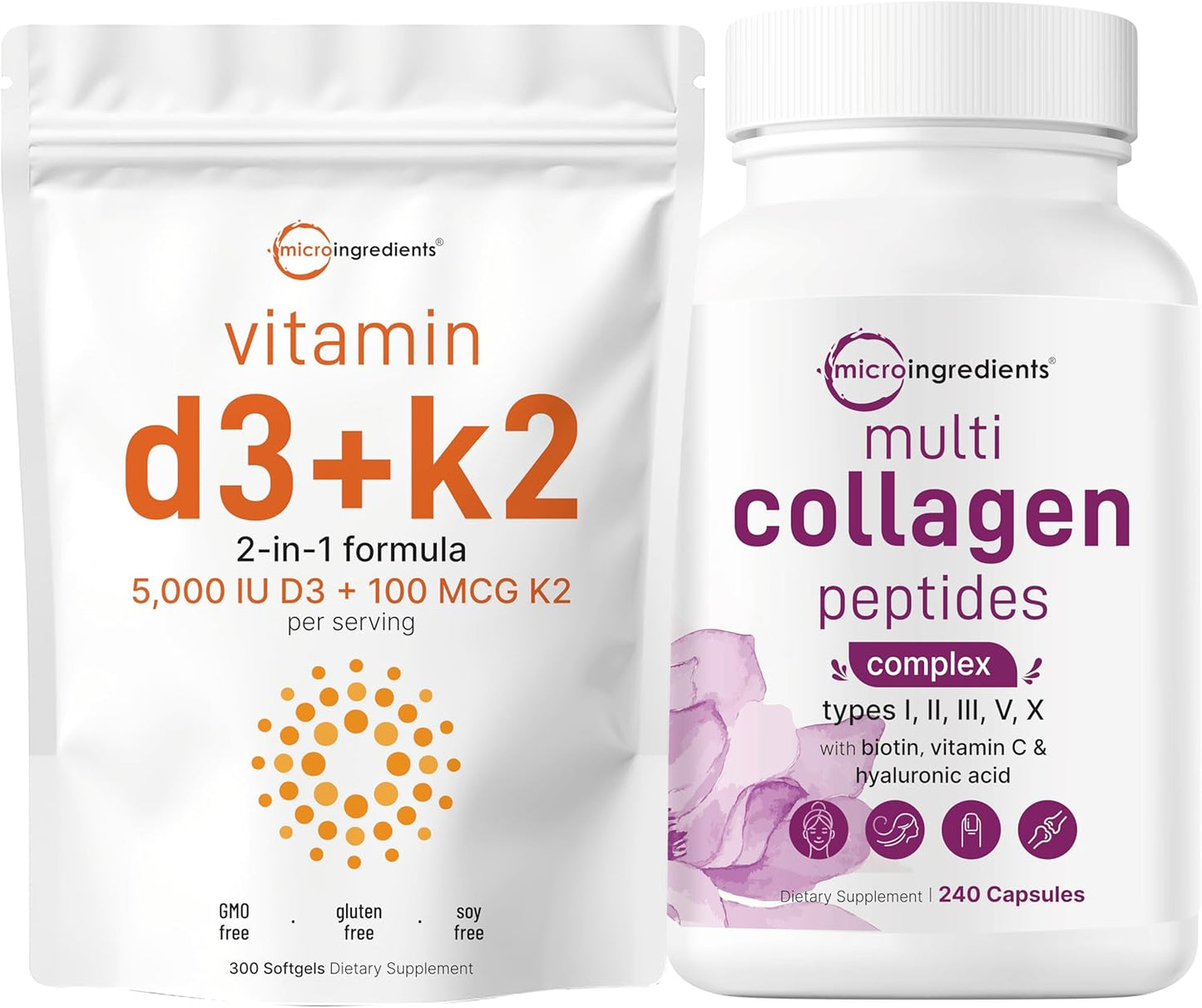 Sunshine Vitamin Duo + Collagen Bundle