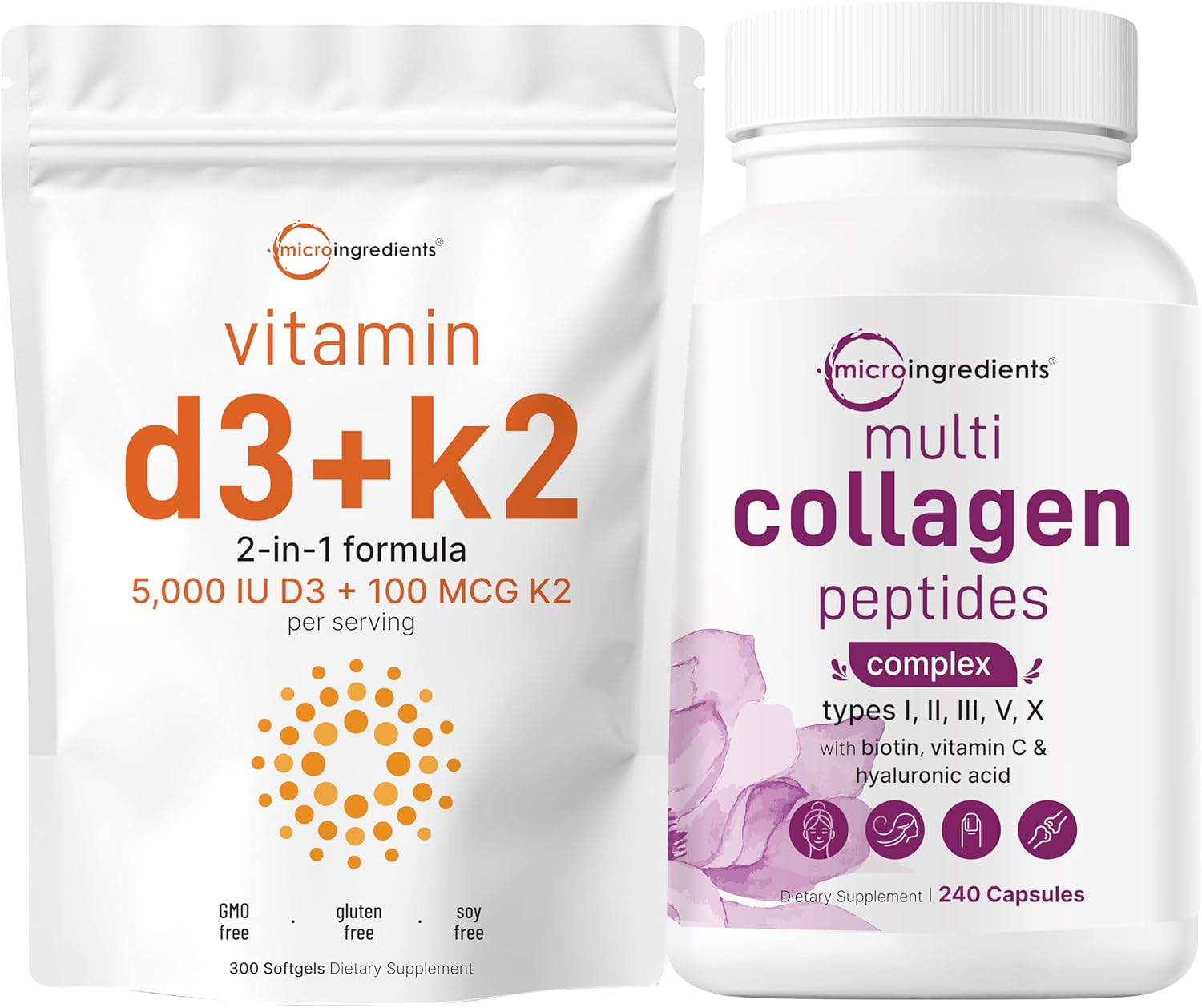 Sunshine Vitamin Duo + Collagen Bundle