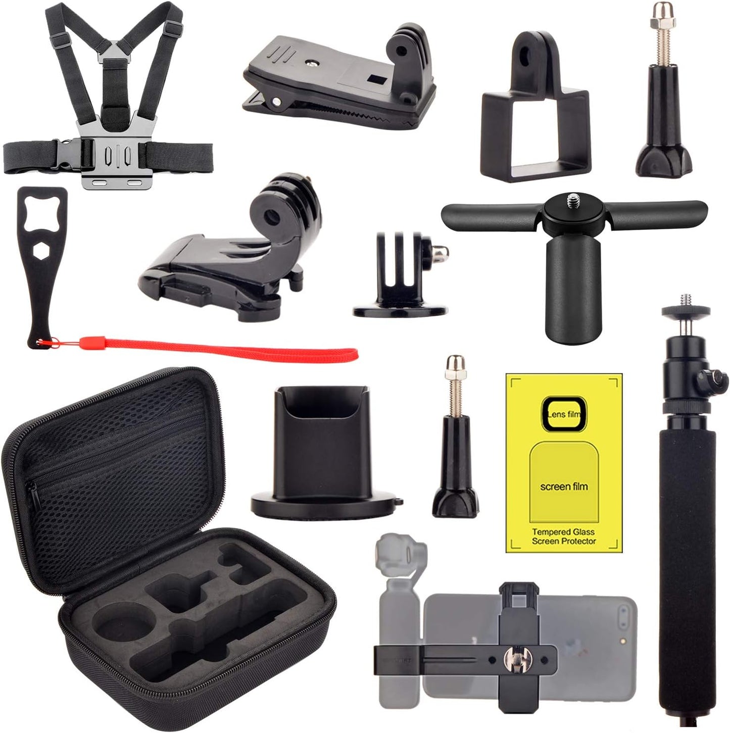 Accessories Kit for Dji OSMO Pocket/Pocket 2 - Complete Set