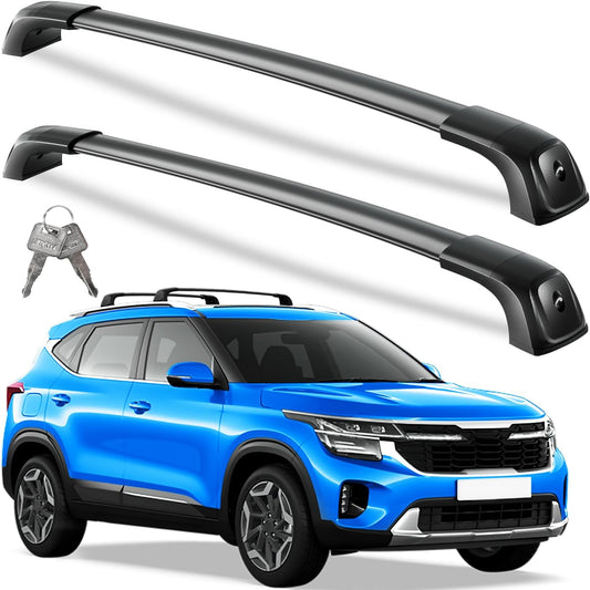 Lockable Roof Rack Cross Bars for 2021-2025 Kia Seltos Models