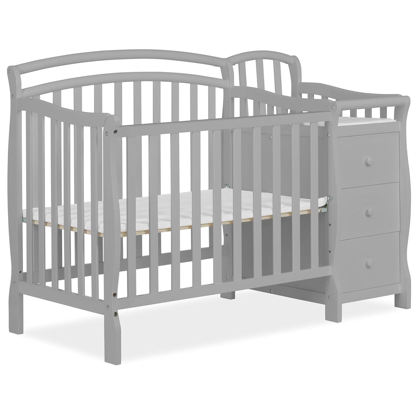 Dream On Me Casco 3-in-1 Mini Convertible Baby Crib & Changer