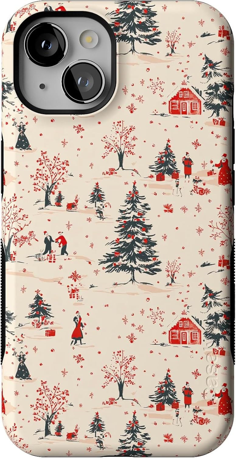 Casely iPhone 13 Case - Winter Nostalgia with Bold Protection