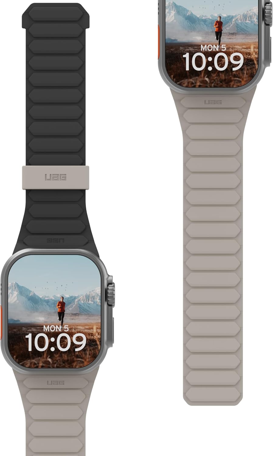 Reversible Magnetic Silicone Watch Band for Apple Watch