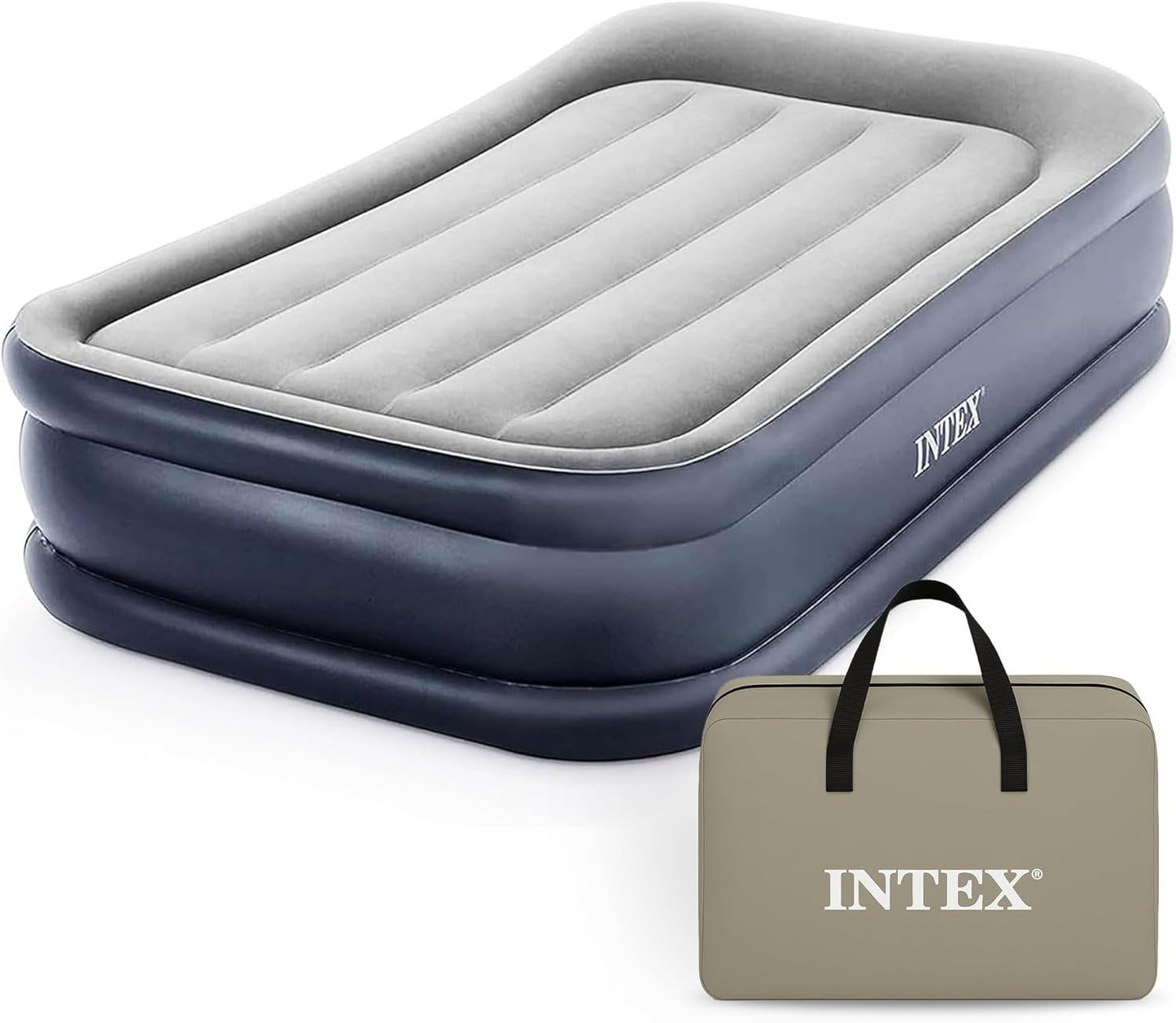 Intex Dura-Beam Plus Deluxe Pillow Twin Size Air Mattress Review