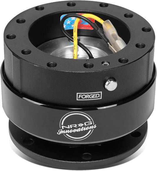 NRG Innovations Race Steering Wheel Quick Release Kit for Drivers