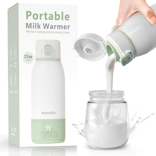 Fast Heat Portable Milk Warmer: Full Day Feeding On-The-Go!