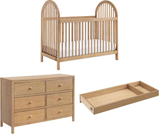 Oxford Baby Everlee 3-in-1 Convertible Crib and Dresser Set