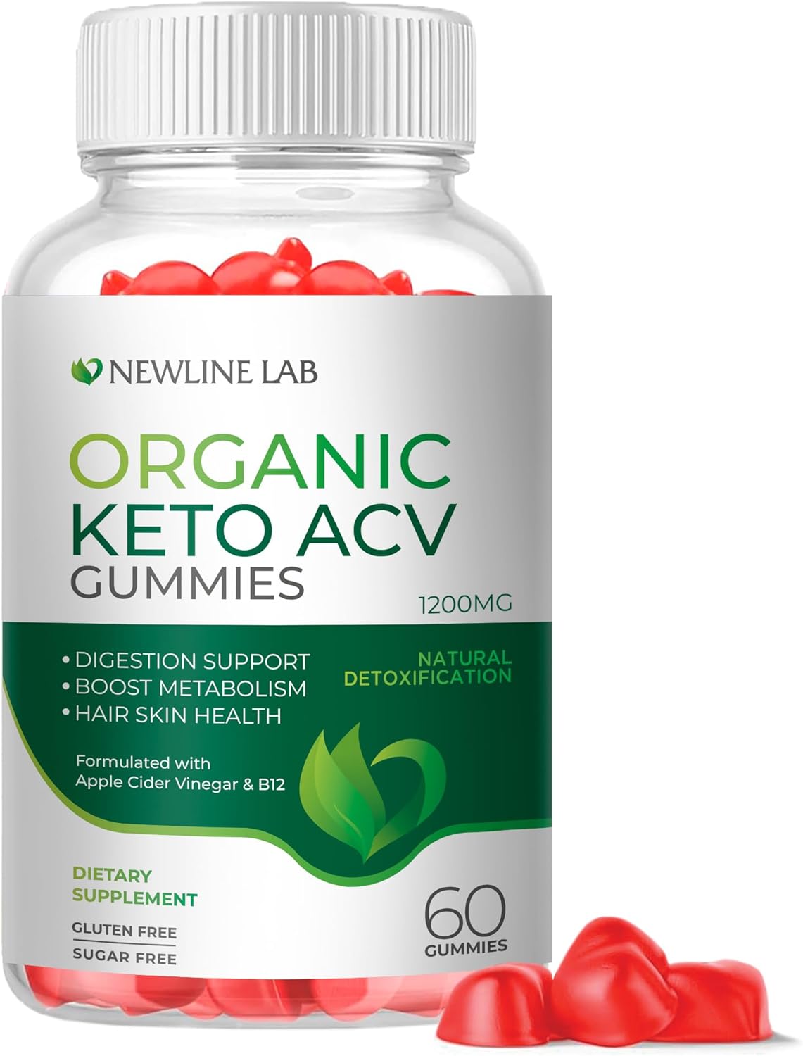 Organic Keto ACV Gummies - B12 Boost & Gluten-Free!