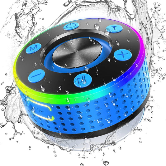 Donerton Waterproof Bluetooth Shower Speaker - Crisp HD Sound
