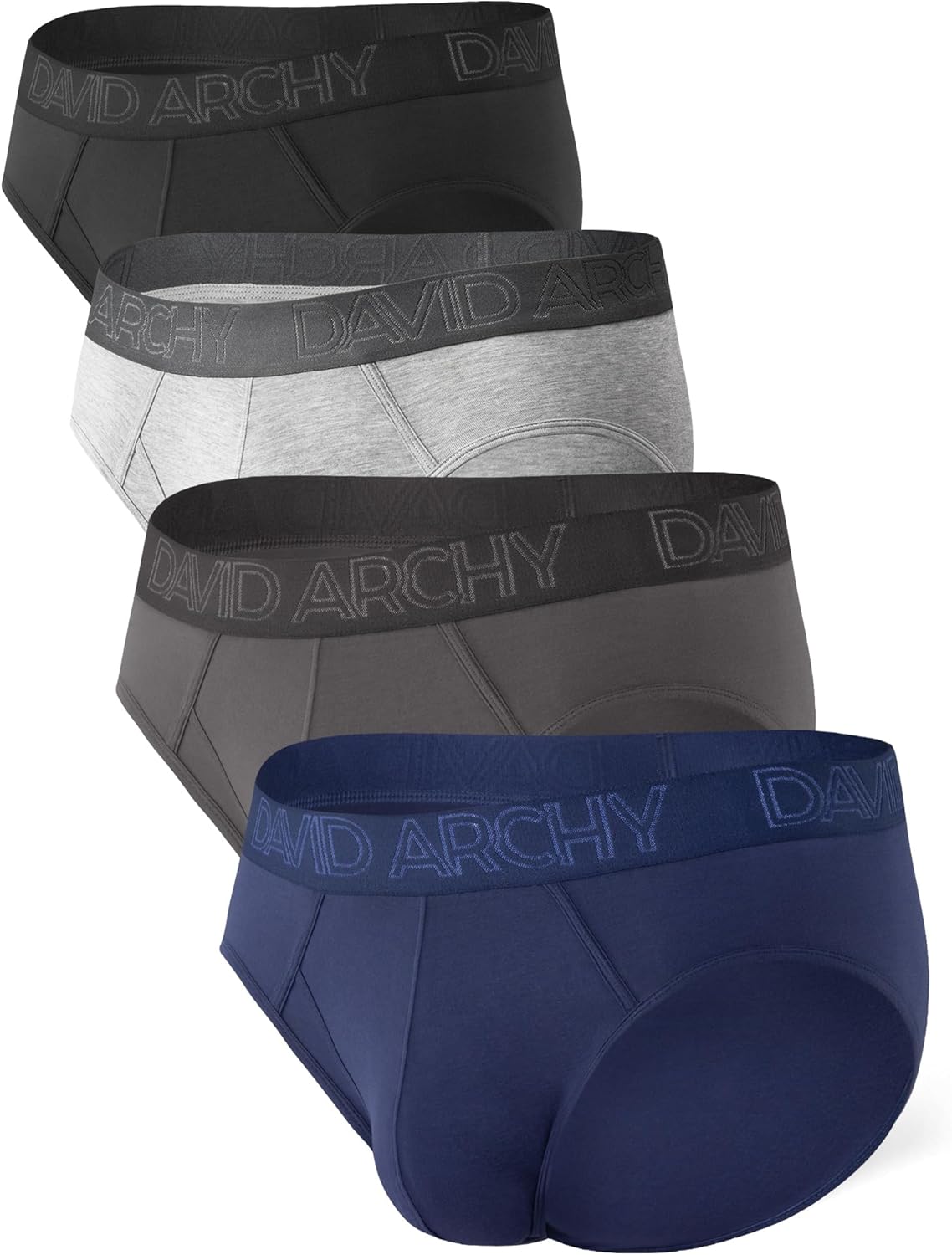 DAVID ARCHY Men's Underwear Briefs for Ultimate Comfort and Support
