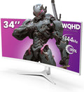 Immerse Yourself: CRUA 34 144hz 21:9 Curved Gaming Monitor