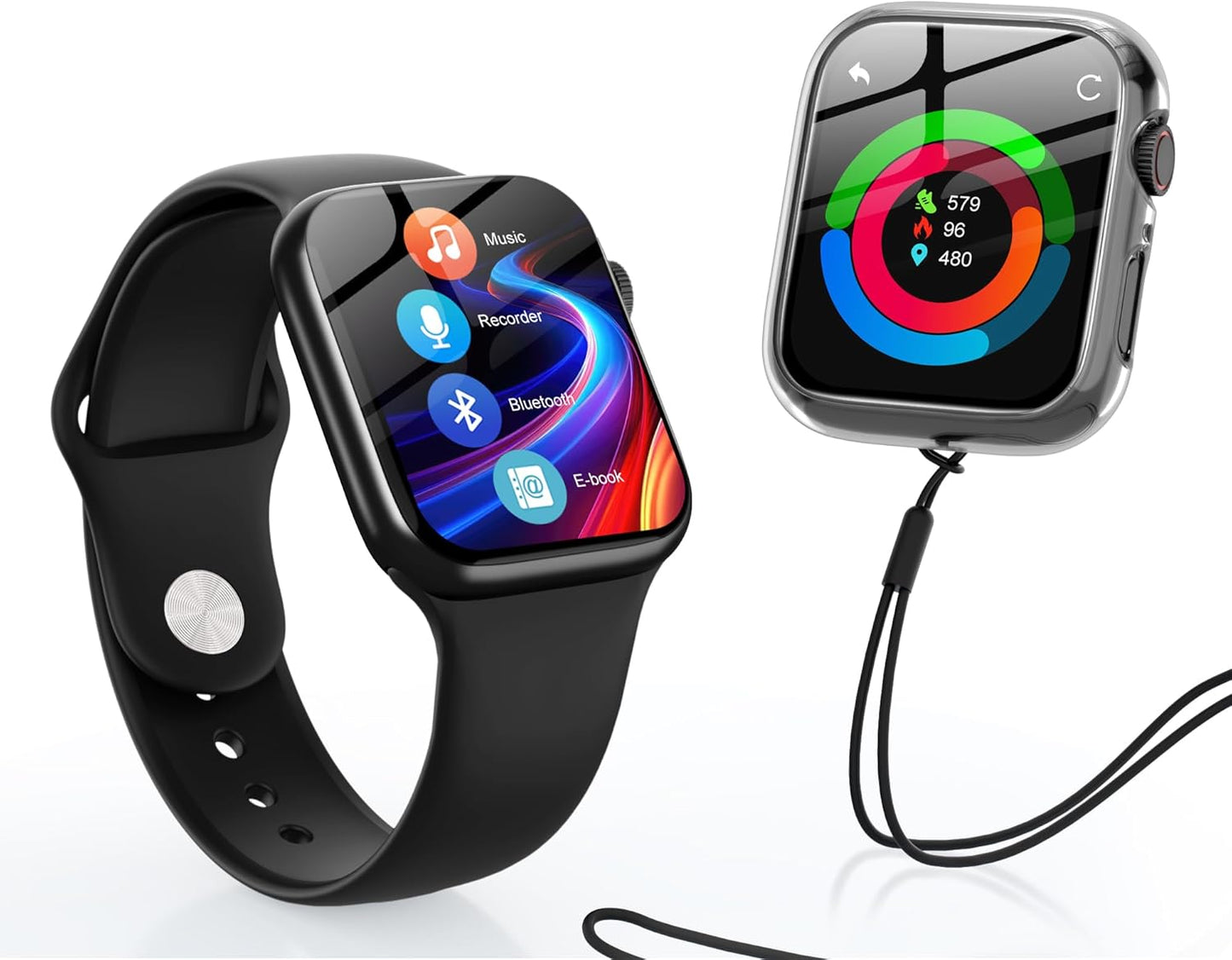 32GB MP3 Player with Bluetooth 5.3 and Touch Screen Features
