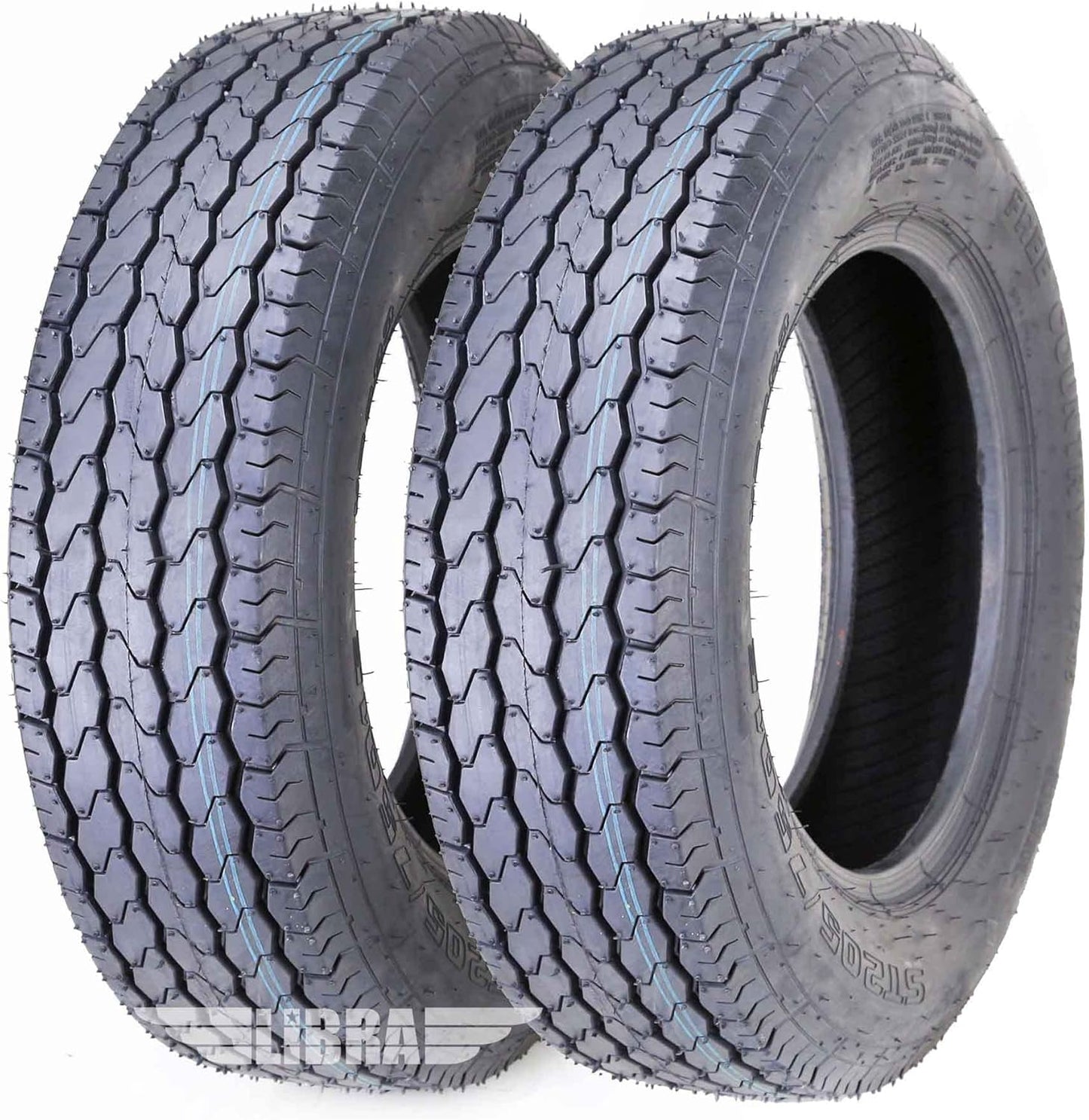 Premium ST 205/75D14 Trailer Tires for Heavy Duty Use