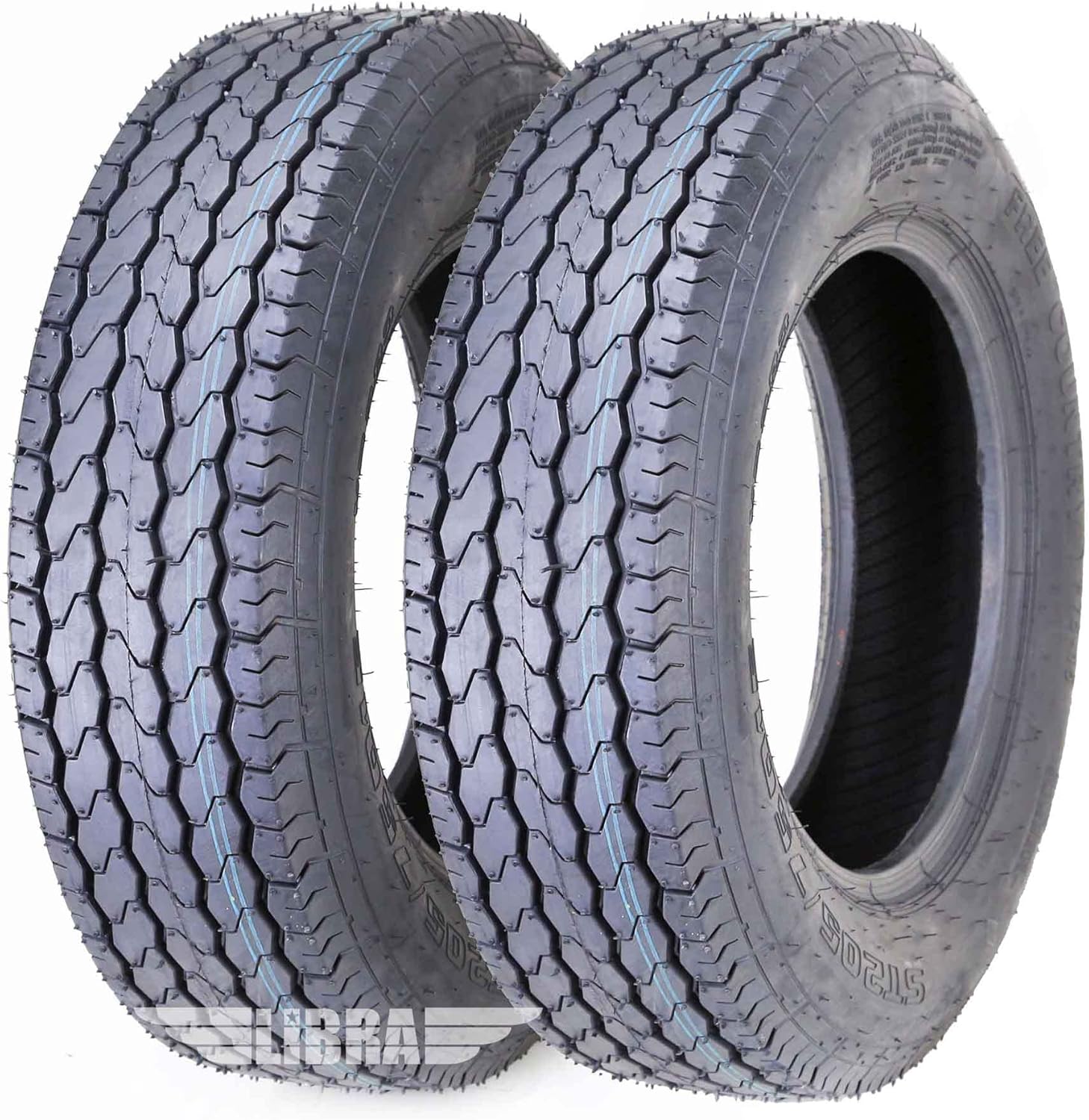 Premium ST 205/75D14 Trailer Tires for Heavy Duty Use