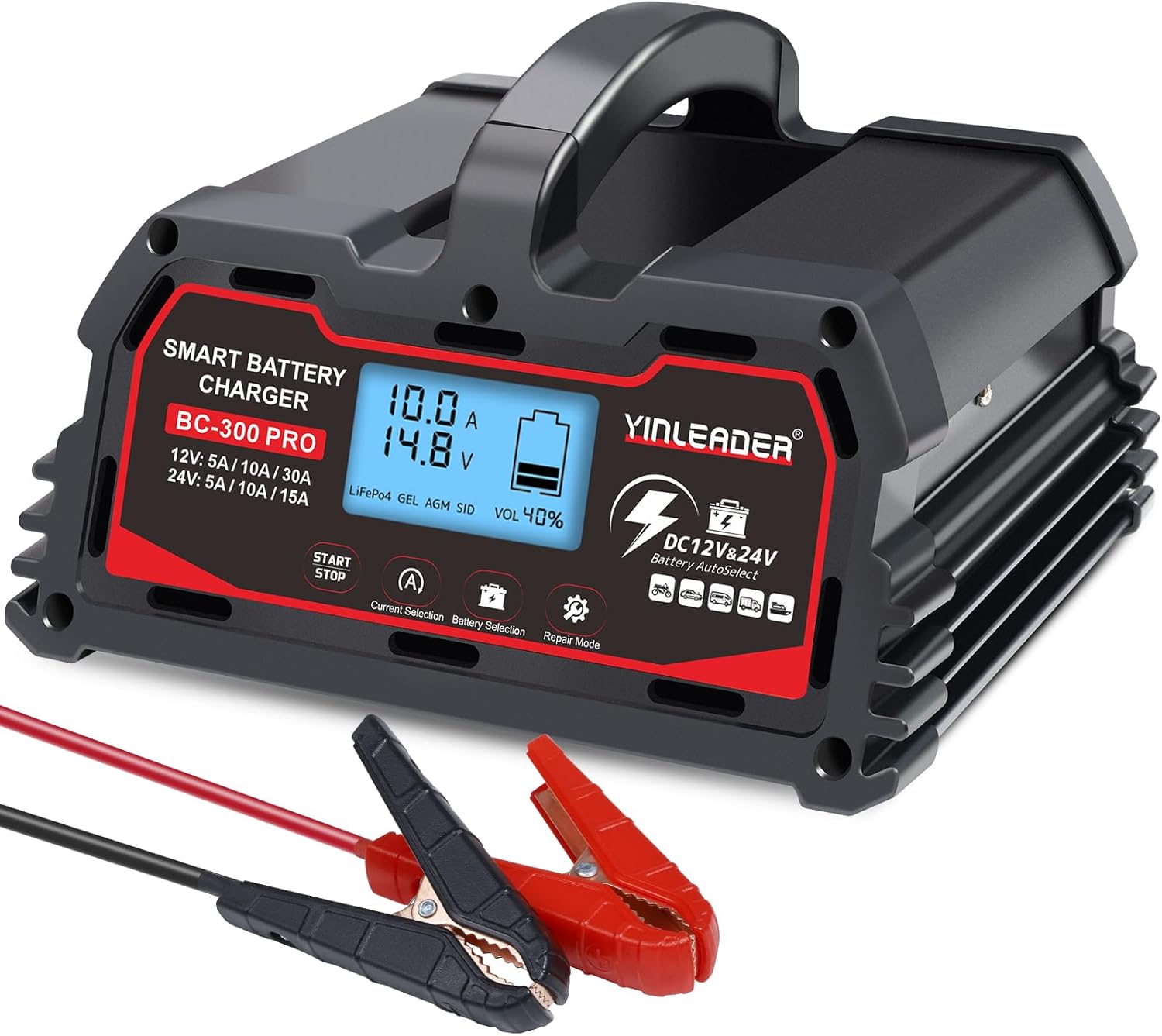 Yinleader 30A Trickle Charger - Maintain Any Battery!