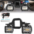 4 in 60W LED Hitch Pods with Tow Mount Brackets - Backup & Reverse