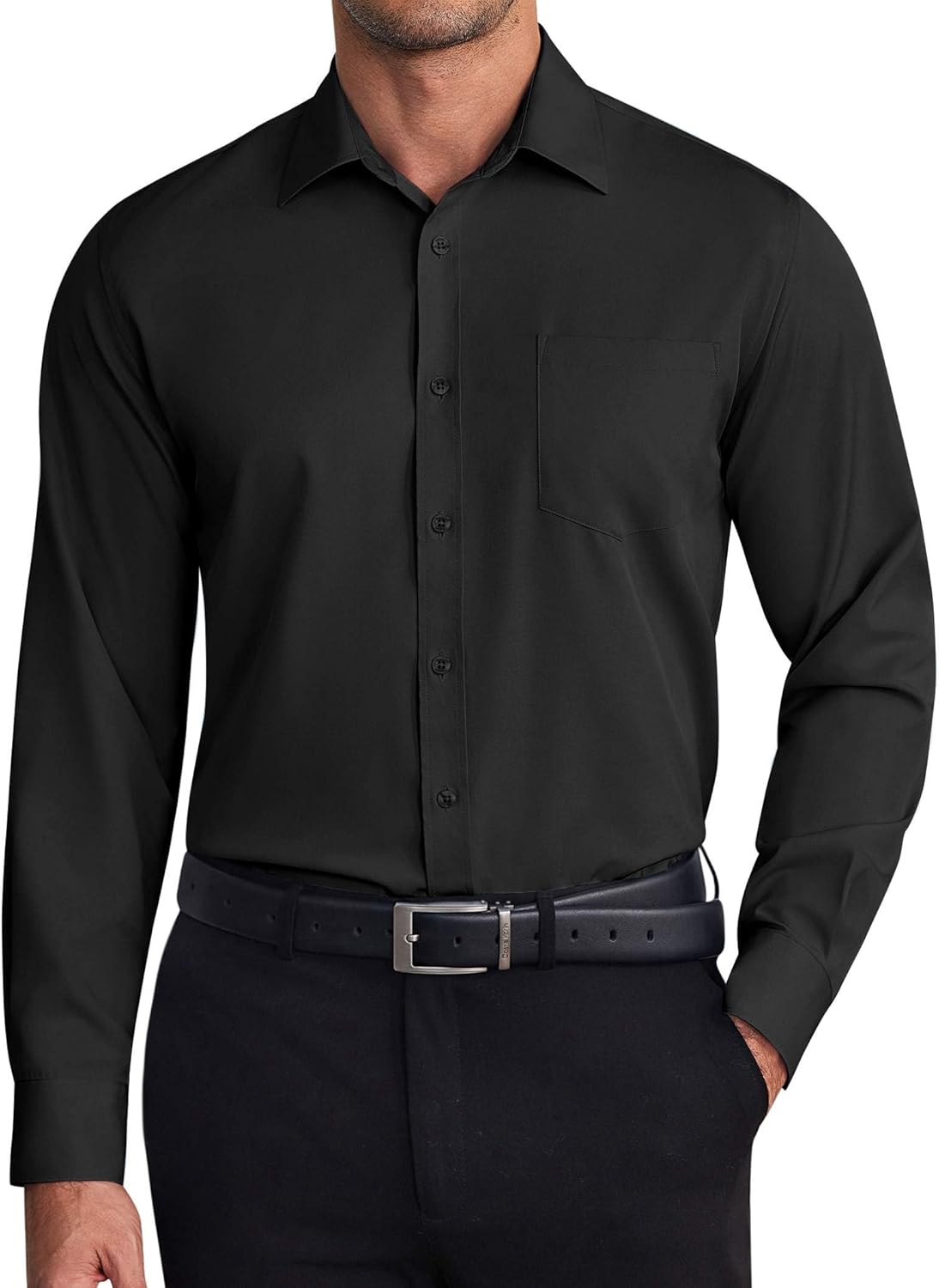 Wrinkle Free Long Sleeve Dress Shirts for Men by COOFANDY