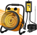 Greenhouse Heater with Digital Thermostat, 1500W - Fast, Splash