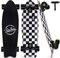 Cruiser Skateboard for Beginners 27 x 8 in - Smooth, Stable Ride