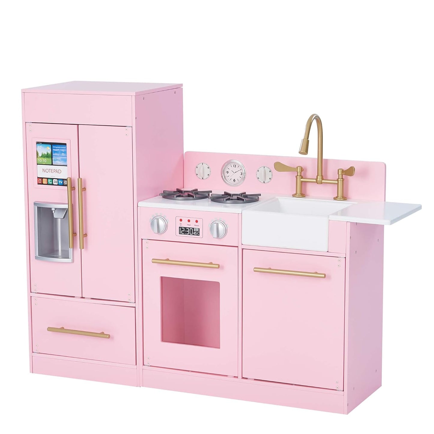 Teamson Kids Little Chef Charlotte Modular Wooden Play Kitchen