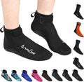 OMGear Neoprene Water Socks Beach Booties - Warm, Anti-Slip Protection