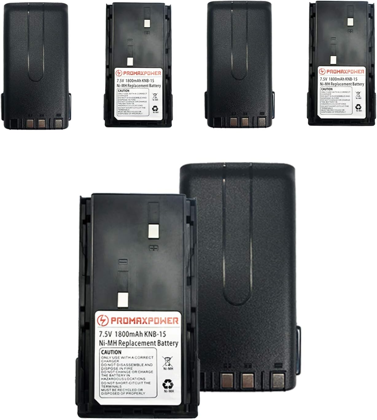 1800mAh KNB-14, KNB-15, KNB-20 Battery for Kenwood Radios
