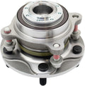 TRQ Front Wheel Bearing & Hub Assembly Compatible with Toyota Tundra