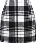 Plaid Skirts for Women High Waisted Mini Skirts by onlypuff