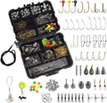 Freshwater Terminal Tackle Kit 181pcs - Complete Fishing Essentials