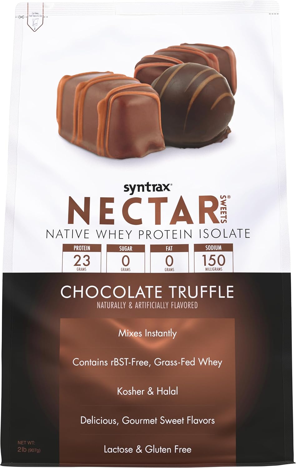 Syntrax Nutrition Nectar Sweets Chocolate Truffle Protein Powder