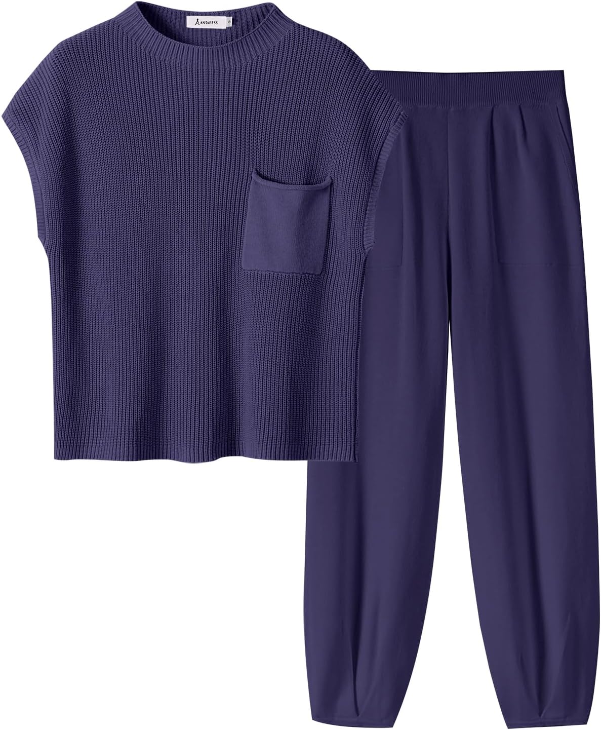 ANRABESS Women's Two Piece Outfits for Chic Lounge Style