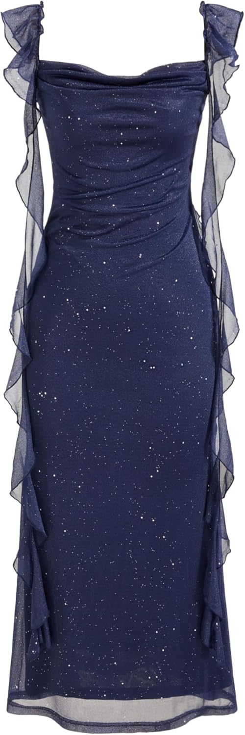 CIDER Formal Dresses for Women Wedding Guest Summer Maxi Dress