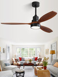 Sofucor Ceiling Fan with Lights and Remote 52 in - Quiet DC Motor