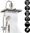 Hibbent 5-Spray 13ft Rainfall Shower Head Combo - High Pressure