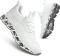 Men's Slip On Walking Running Shoes - Comfortable Non Slip Trainers is