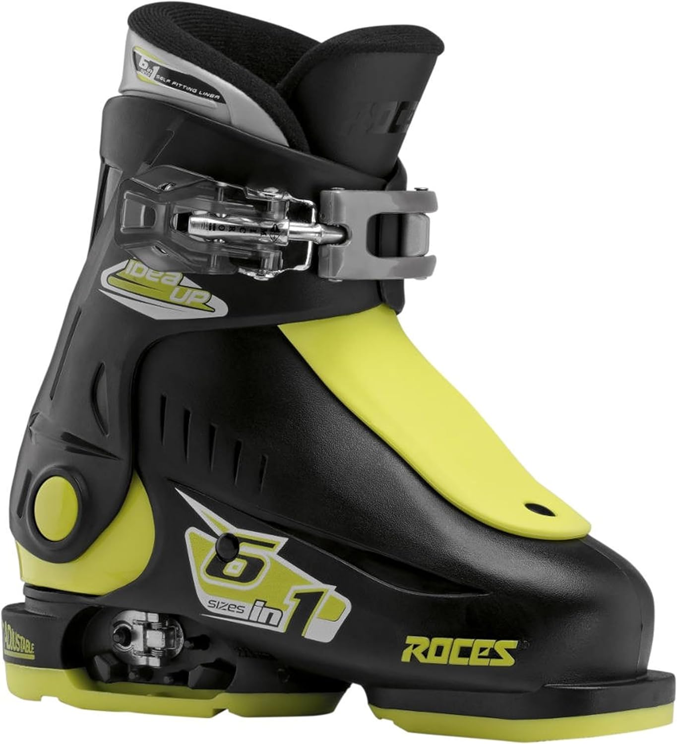 Roces IDEA UP Adjustable Ski Boots for Kids - Perfect Fit
