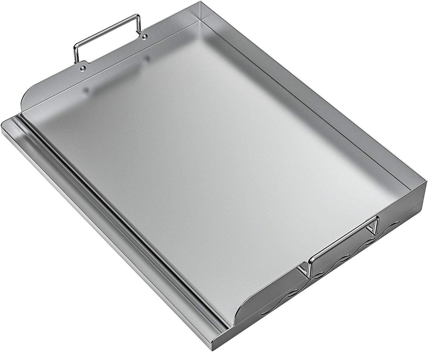 Skyflame Universal Stainless Steel Griddle for BBQ and Camping
