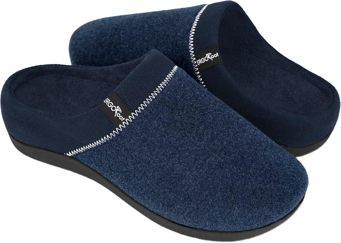 ERGOfoot Orthotic Slippers for Plantar Fasciitis Relief