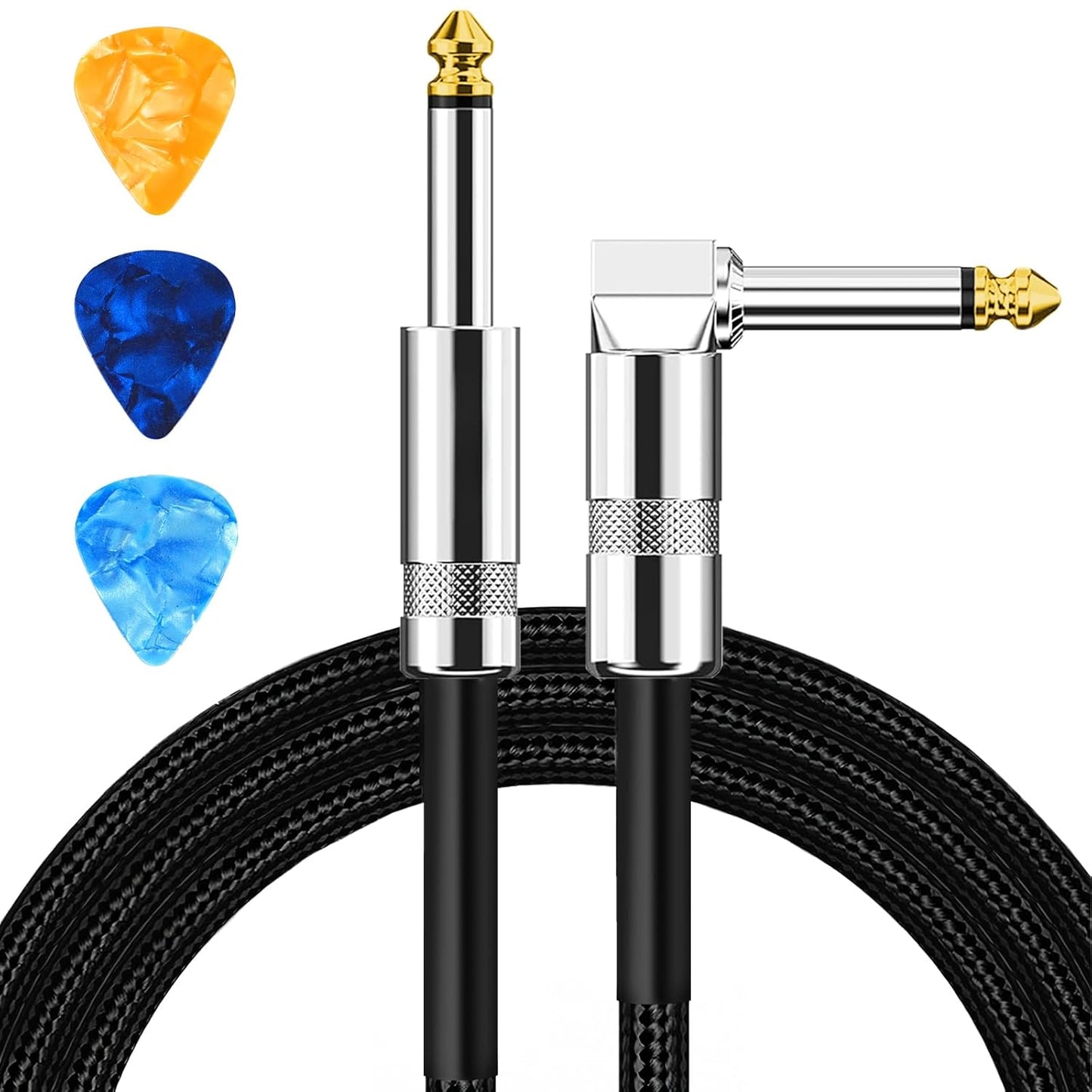Pro 10ft Guitar Cable: Crystal Clear Sound