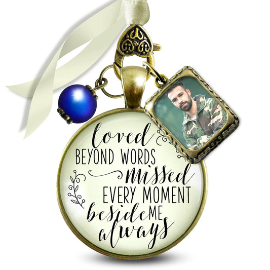 Wedding Bouquet Charm Memorial Honor Loved Ones with Vintage Pendant
