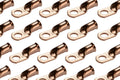 TEMCo 50 Pack Bare Copper Welding Battery Cable Ends - Heavy Duty