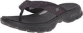 Womens Go Walk Pizazz Flip-Flop by Skechers - Cushioned Sublimated