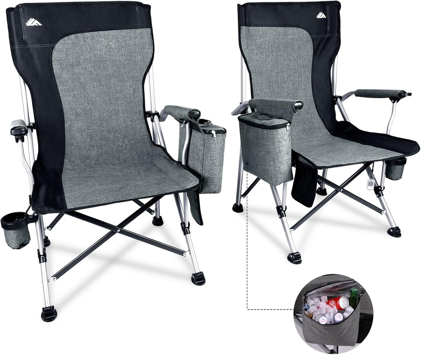Portable Heavy Duty Camping Chairs for Adults
