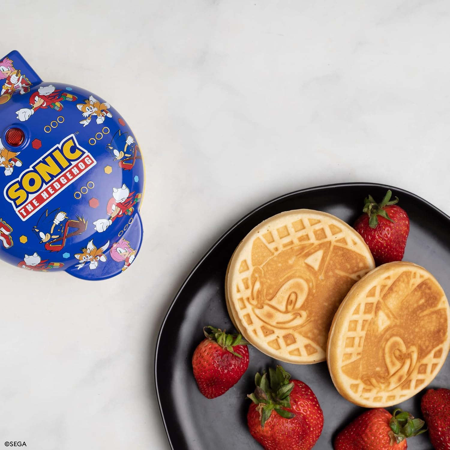 Sonic the Hedgehog Mini Waffle Maker - Fun Kitchen Decor