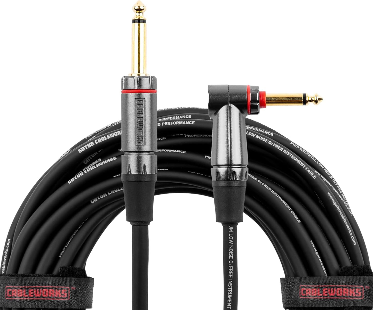 Gator Premium 20ft Guitar Cable w/ Quiet Switch Technology