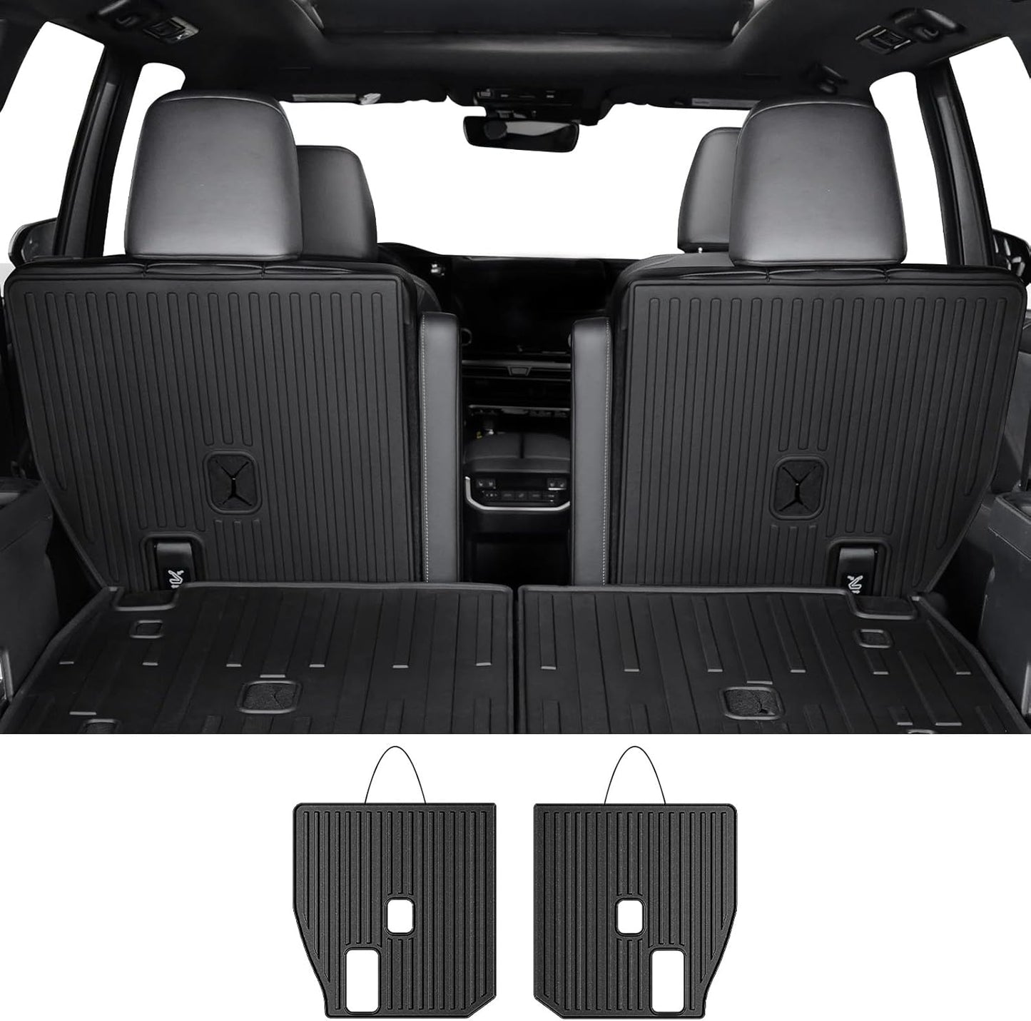 Kick Mats for Grand Highlander Accessories - Custom Fit TPE Mats